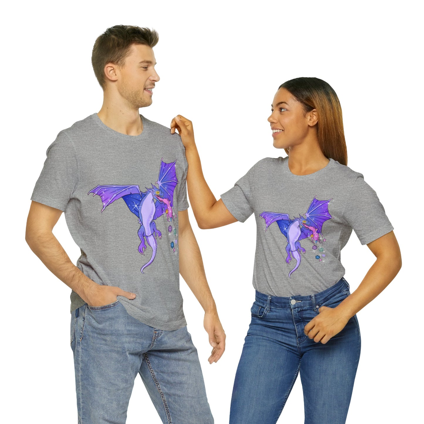 Dungeons & Dragons - Purple Dragon Short Sleeve Tee