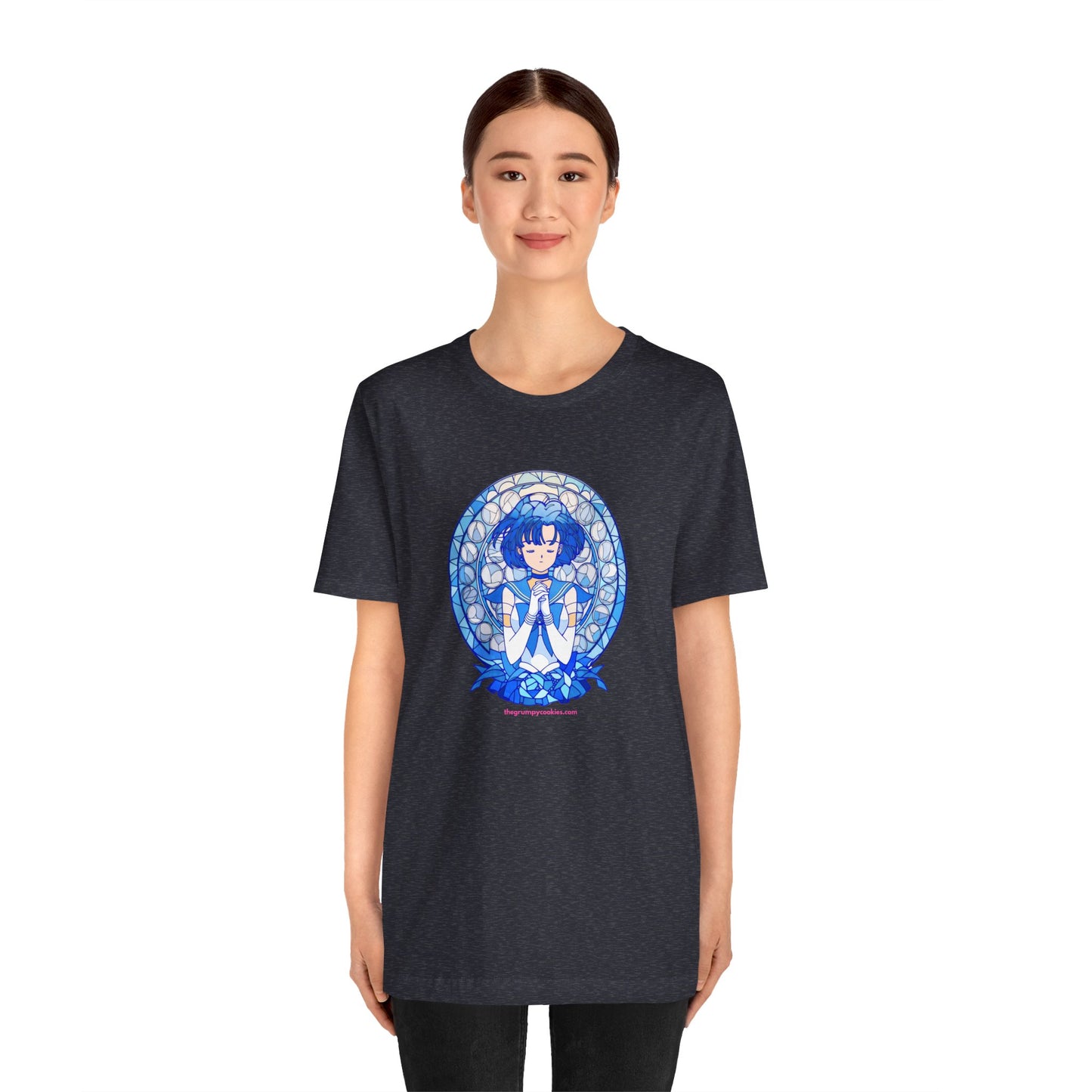 Sailor Moon - Sailor Mercury Jersey Short Sleeve Tee
