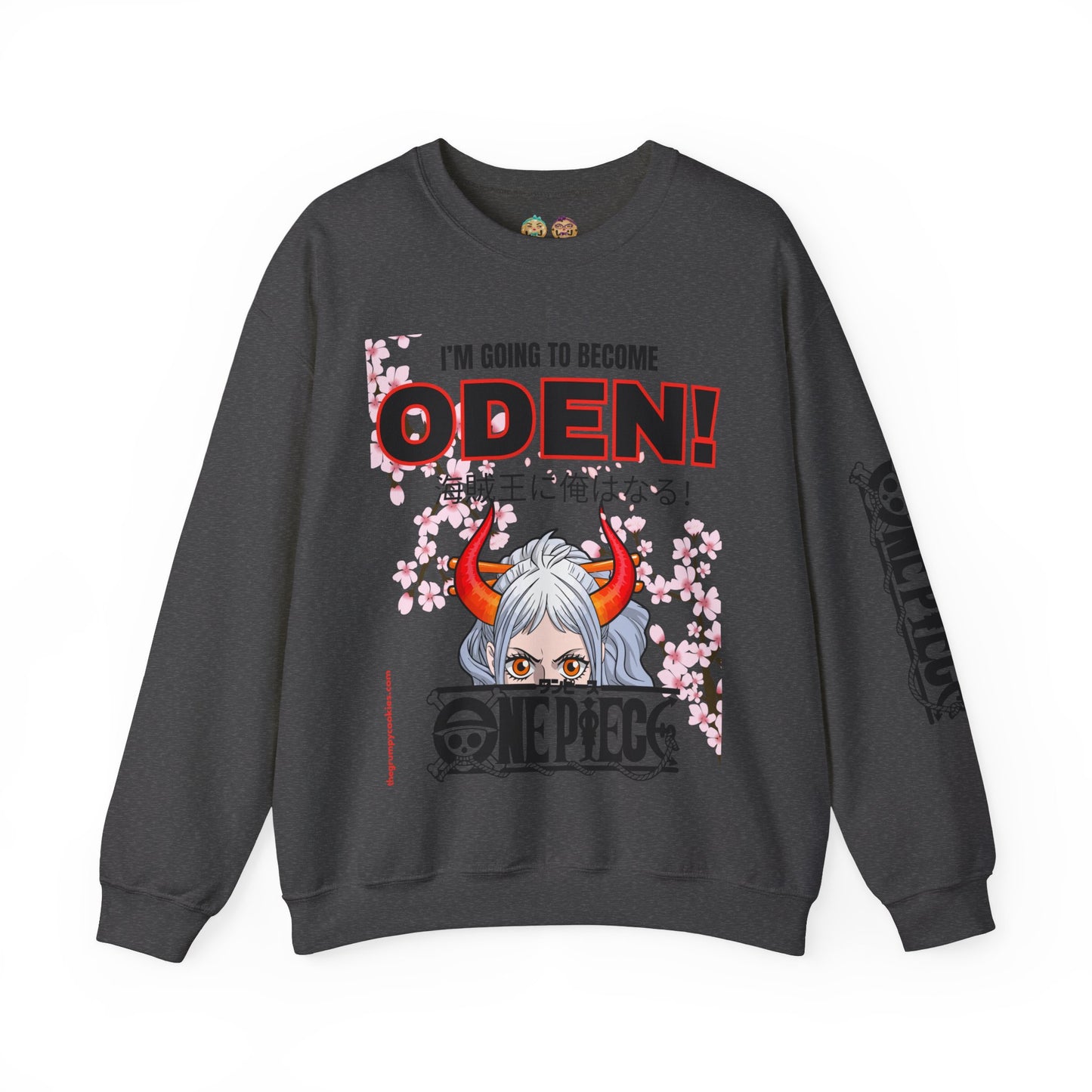 One Piece - I Will Be Oden Unisex Heavy Blend™ Crewneck Sweatshirt