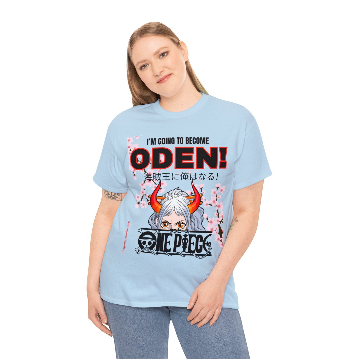 One Piece - I'll Be Oden Unisex Heavy Cotton Tee