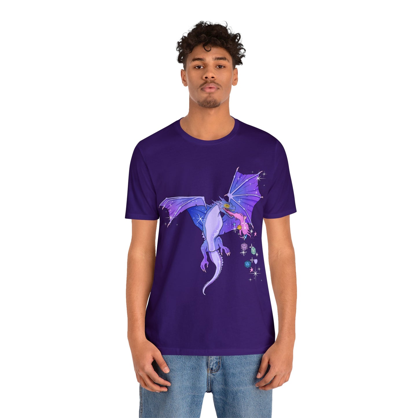 Dungeons & Dragons - Purple Dragon Short Sleeve Tee