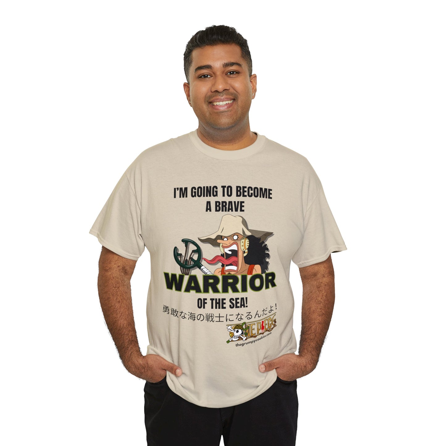 One Piece - Brave-ish Warrior of the Sea Unisex Heavy Cotton Tee
