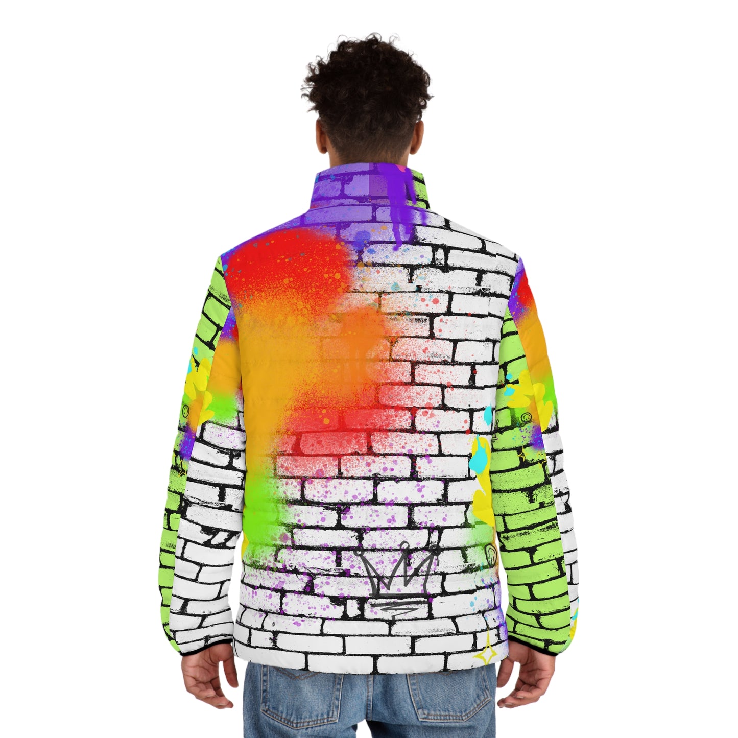 Mashle - Likely to Knock You Out Men's Puffer Jacket