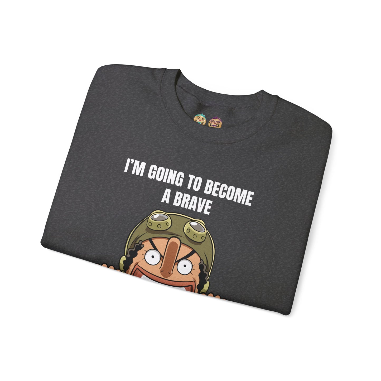 One Piece - Brave Warrior of the Sea Unisex Heavy Blend™ Crewneck Sweatshirt