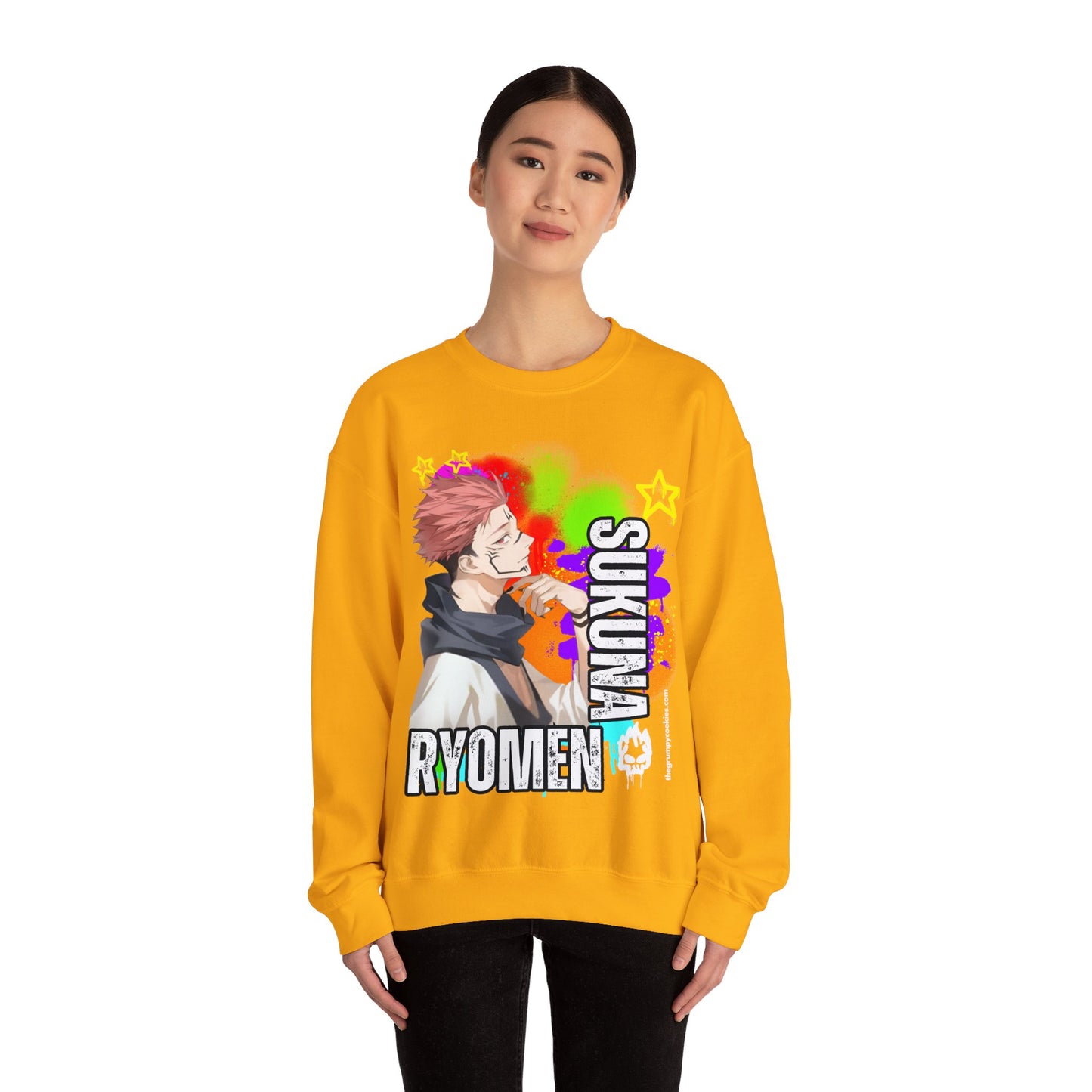 Jujutsu Kaisen - Sakuna Ryomen Unisex Heavy Blend™ Crewneck Sweatshirt