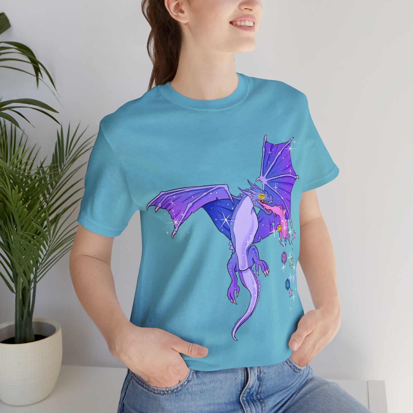 Dungeons & Dragons - Purple Dragon Short Sleeve Tee
