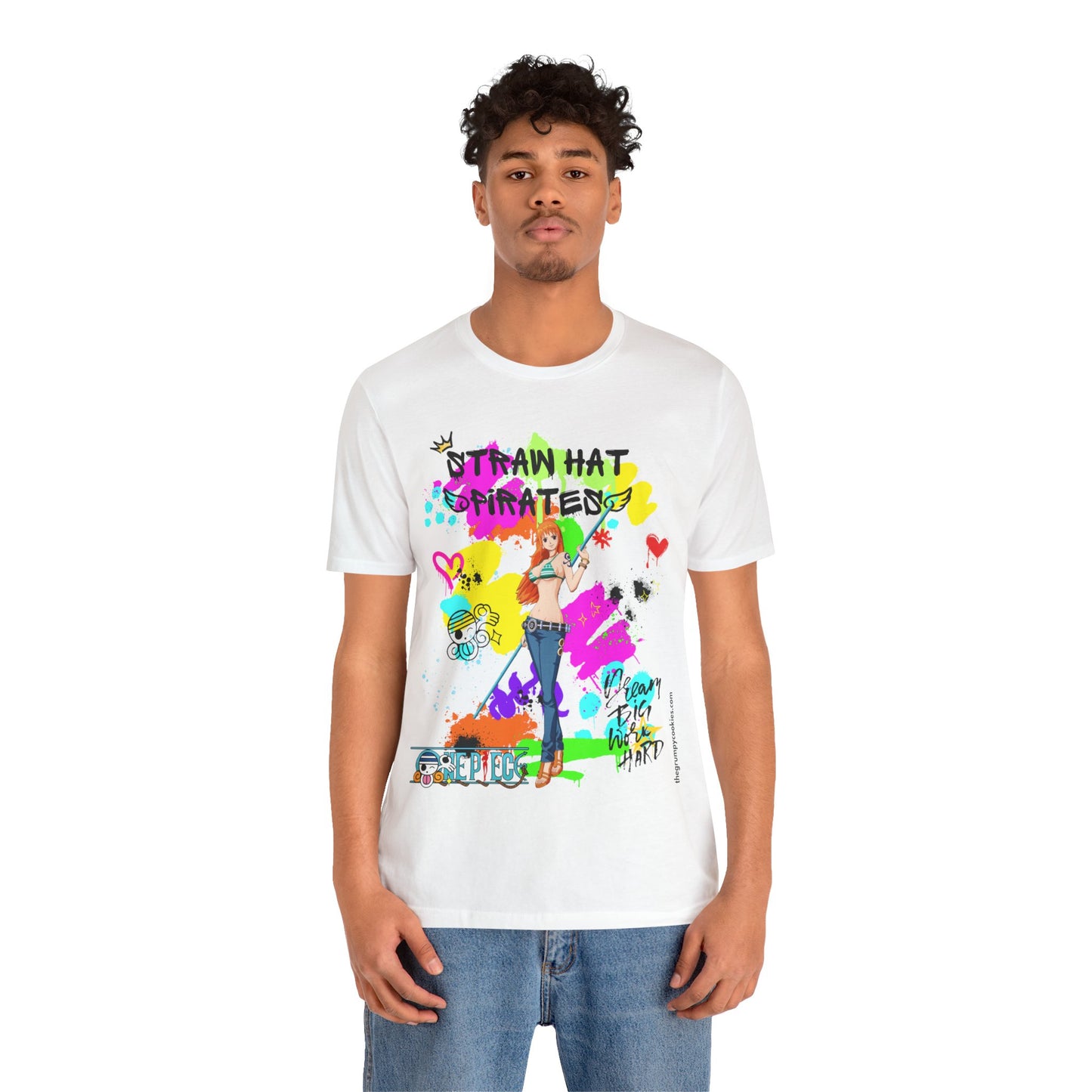 One Piece - Graffiti Nami Unisex Jersey Short Sleeve Tee