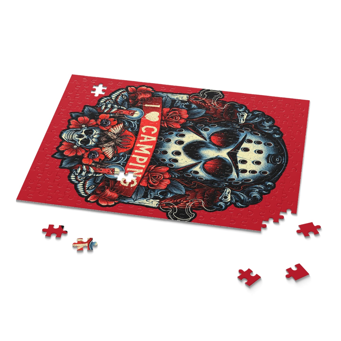 Friday the 13th - I Heart Camping Puzzle (120, 252, 500-Piece)