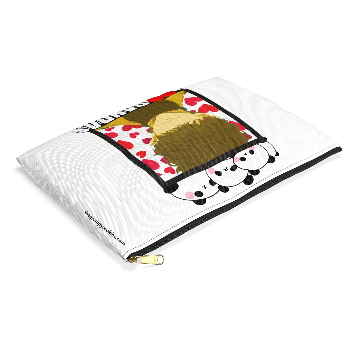 Mr. Villain's Day Off - I Love Pandas Accessory Pouch