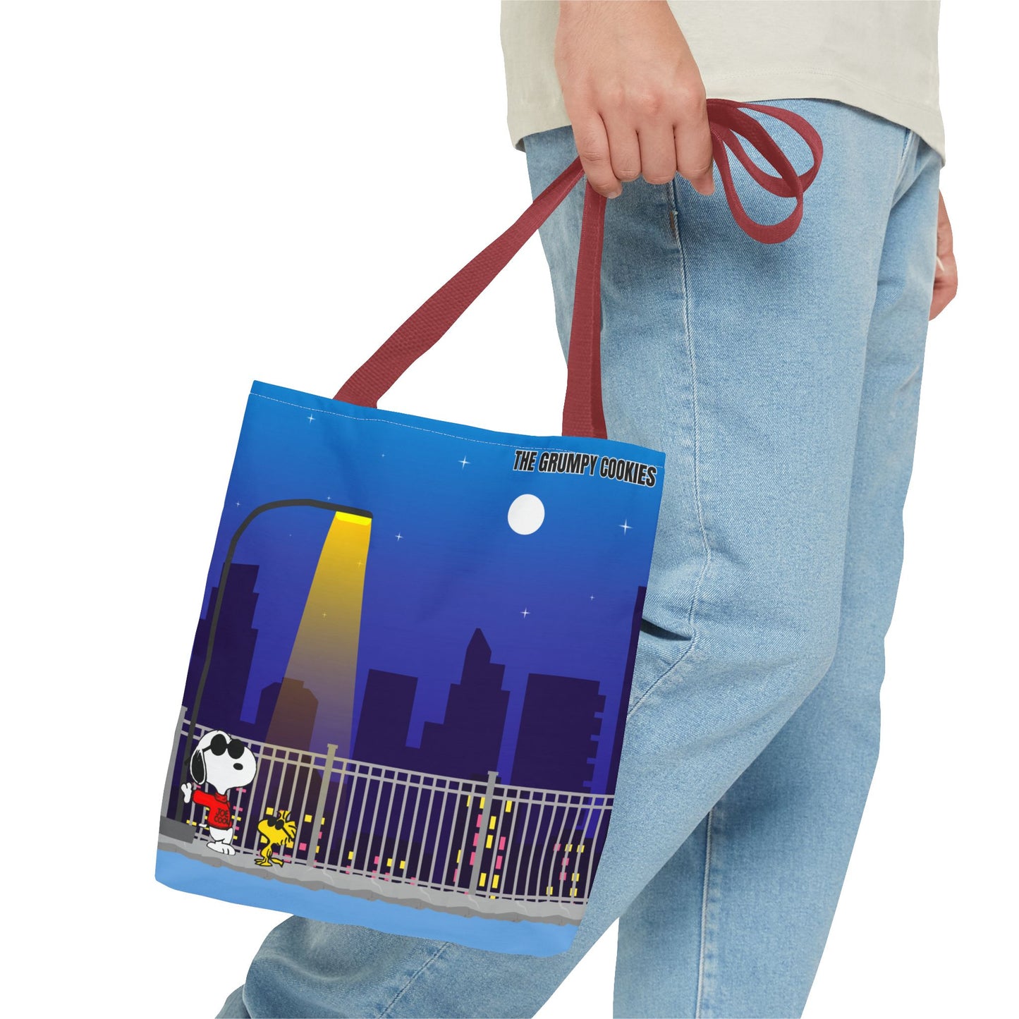 Snoopy - Joe Cool & Woodstock Tote Bag