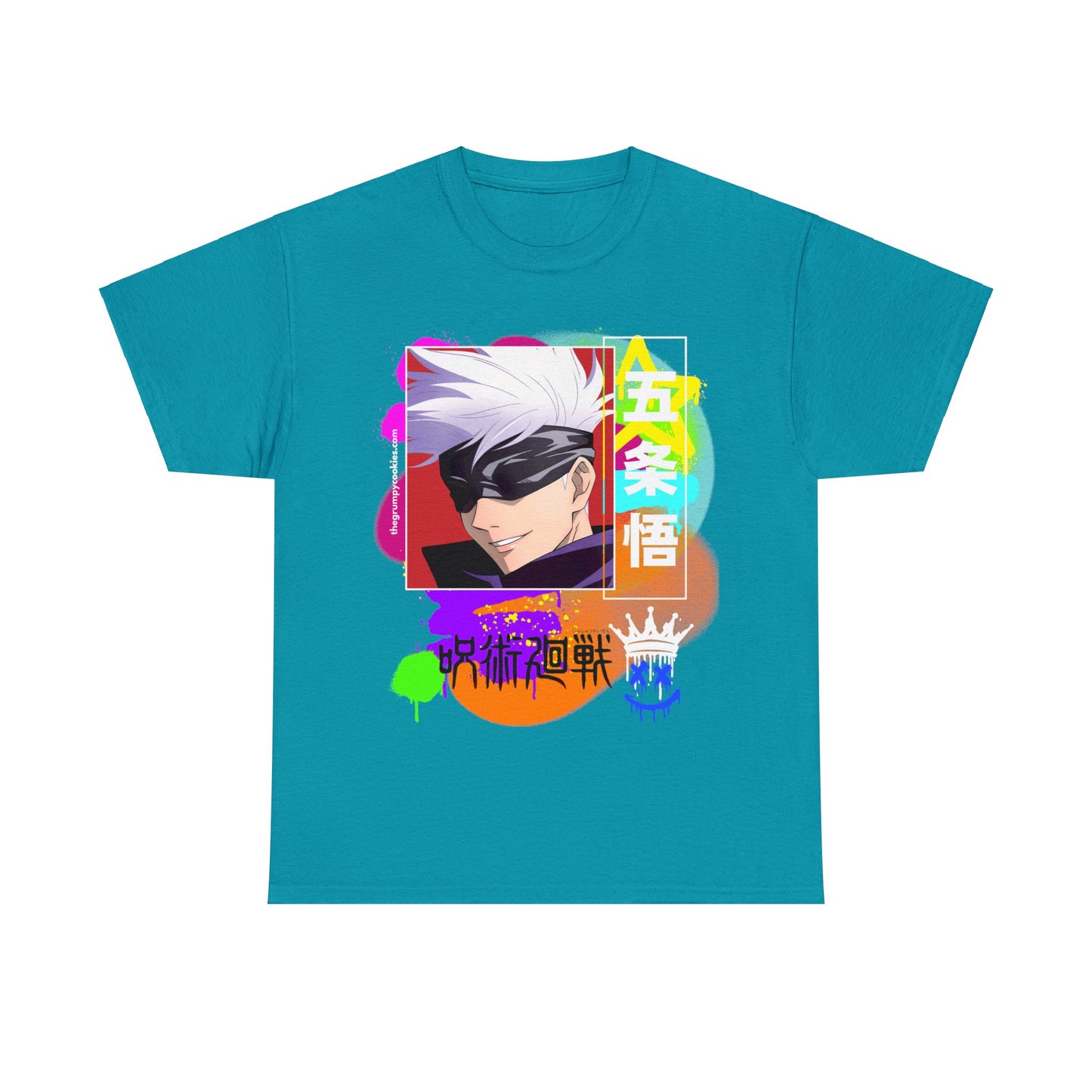 Jujutsu Kaisen - Gojo's Side Smile Unisex Heavy Cotton Tee