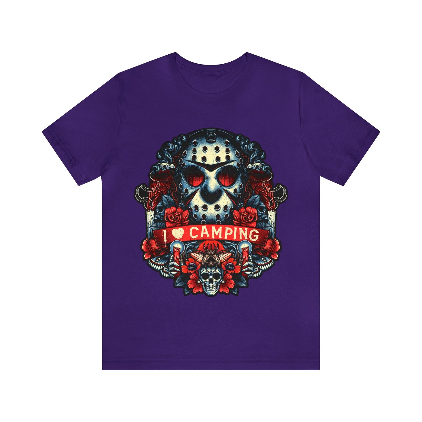 Friday the 13th - I Heart Camping Short Sleeve Tee