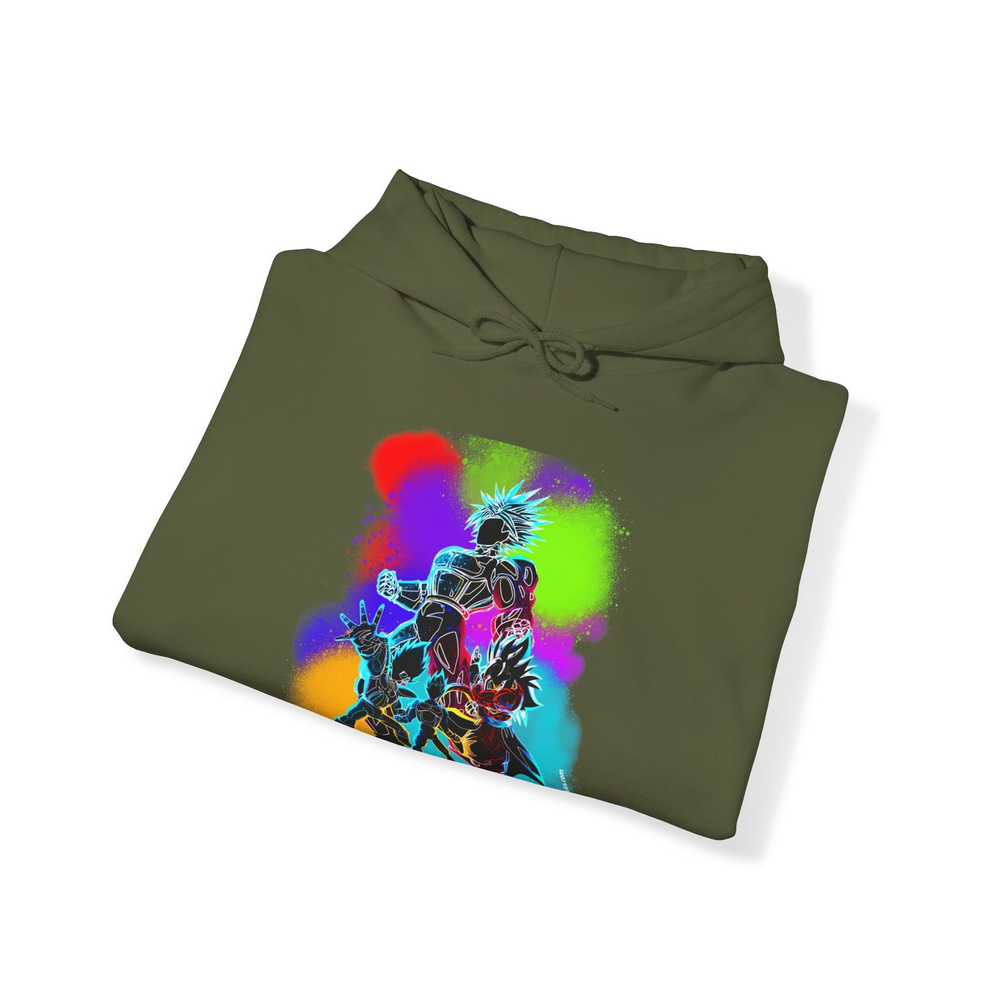 Dragon Ball - Technicolor Unisex Heavy Blend™ Hooded Sweatshirt