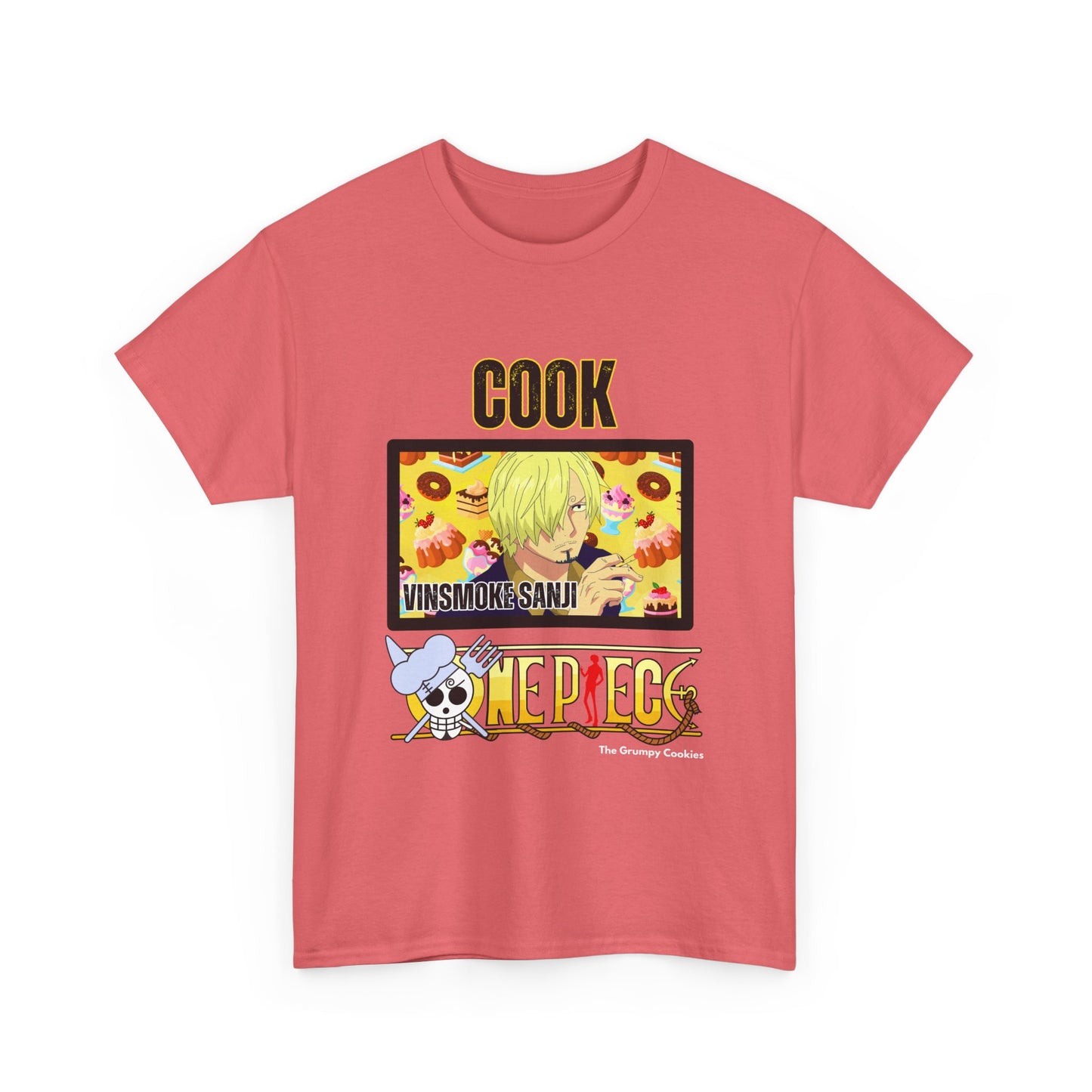 One Piece - Cook Sanji Unisex Heavy Cotton Tee