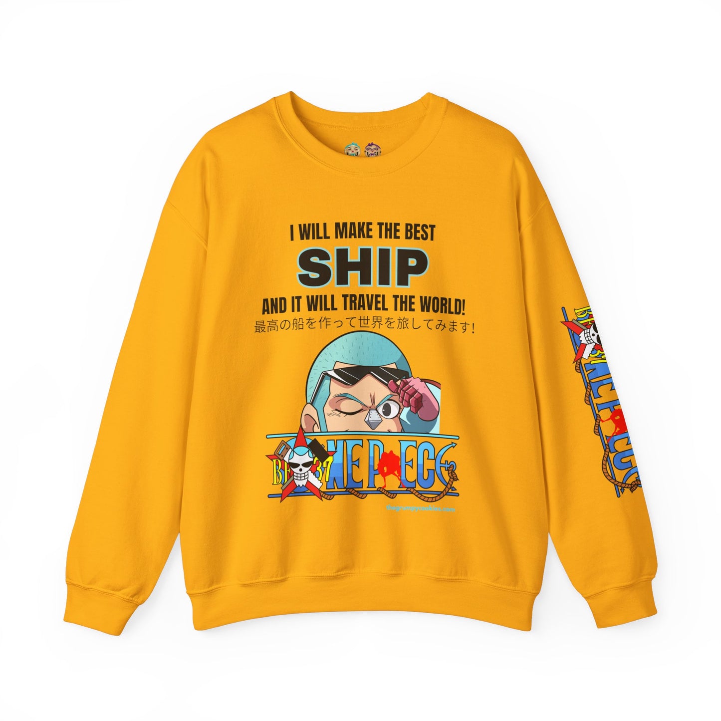One Piece - World's Greatest Shipwright Unisex Heavy Blend™ Crewneck Sweatshirt