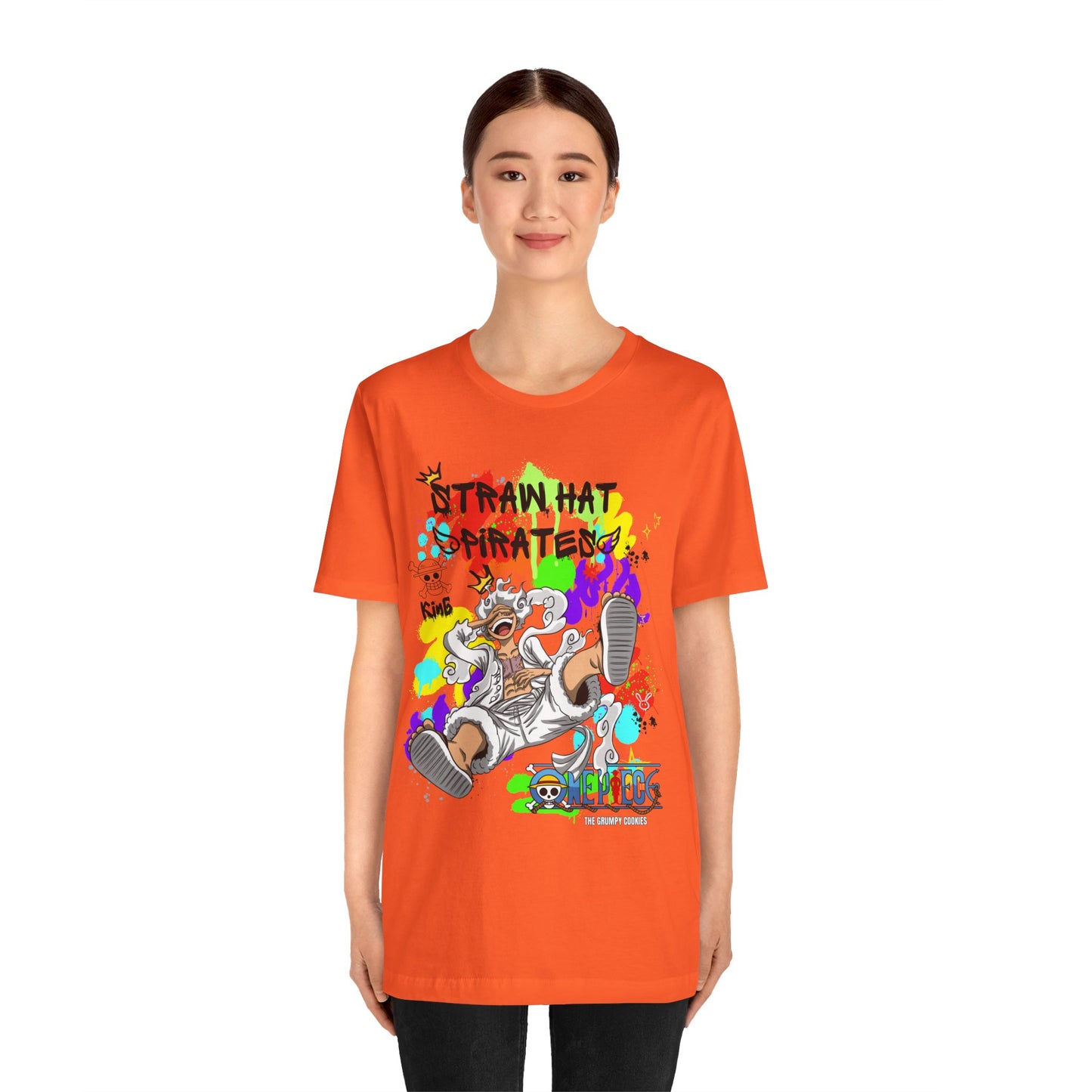 One Piece - Graffiti Luffy Unisex Jersey Short Sleeve Tee