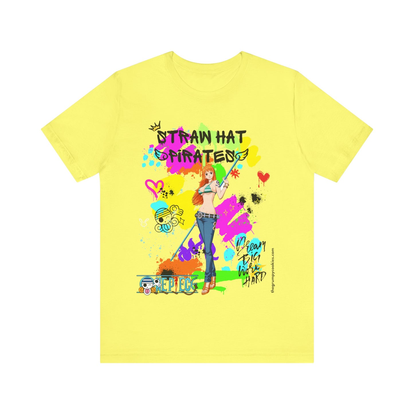 One Piece - Graffiti Nami Unisex Jersey Short Sleeve Tee