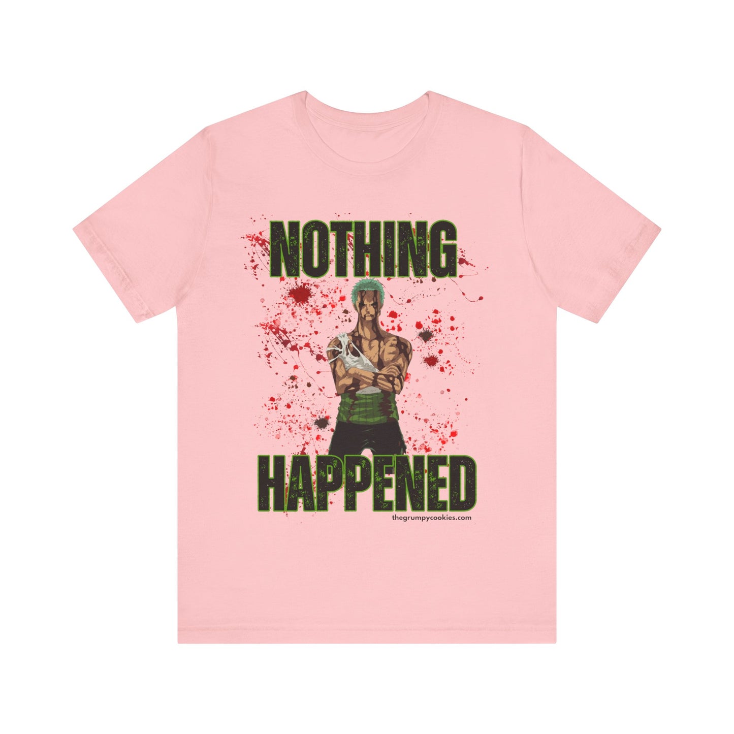 One Piece - Nothing Happened Unisex Jersey Short Sleeve Tee