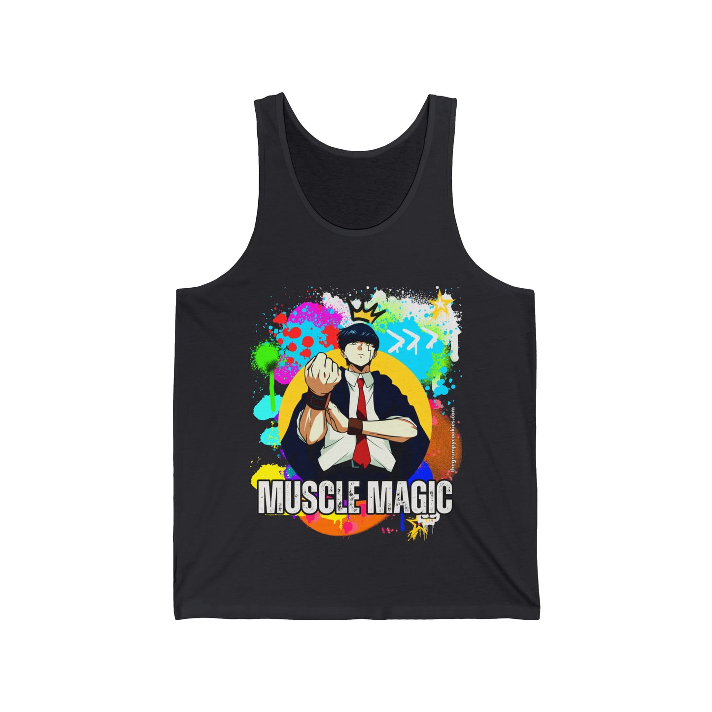 Mashle - Graffiti Mash Men's Jersey Tank