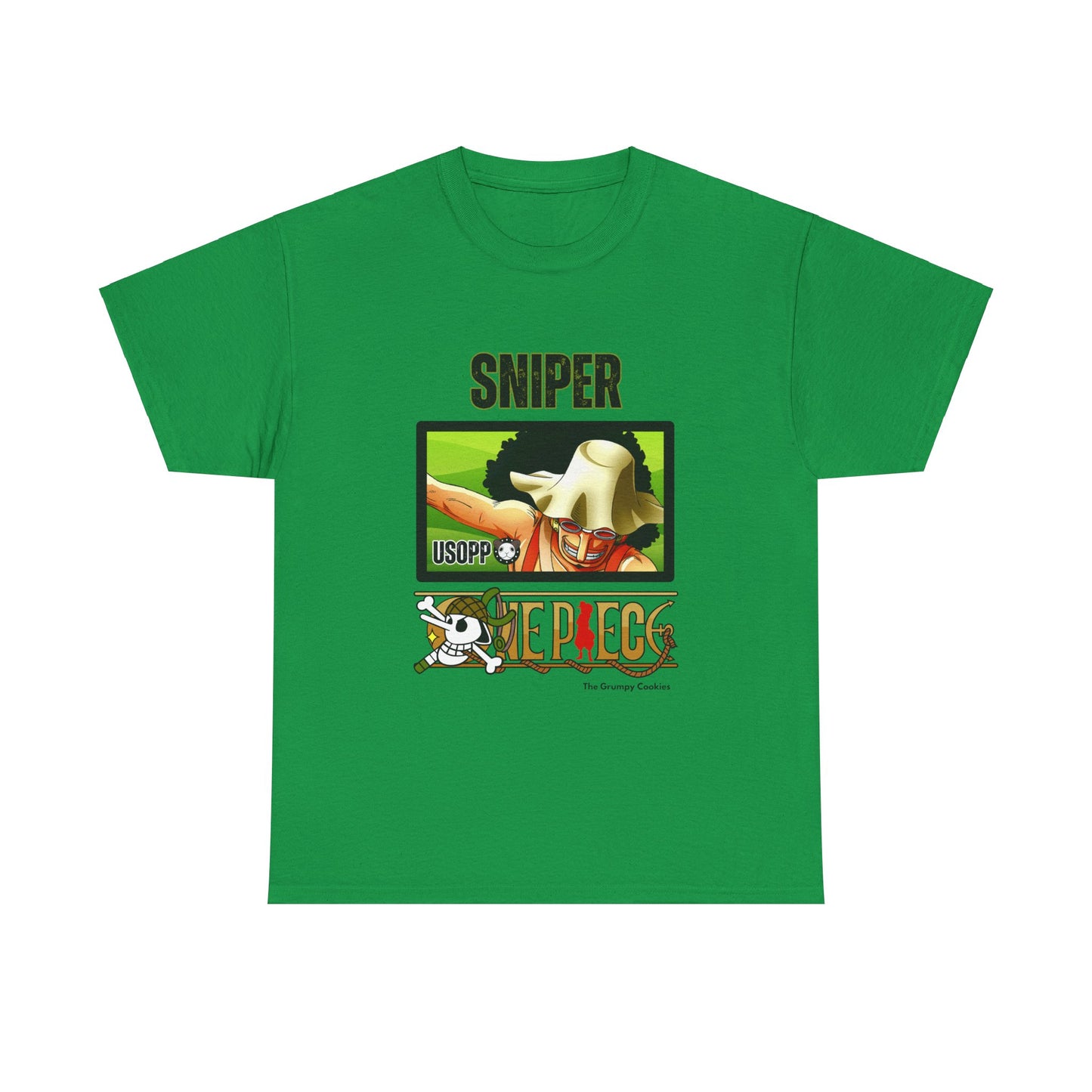 One Piece - Sniper Usopp Unisex Heavy Cotton Tee