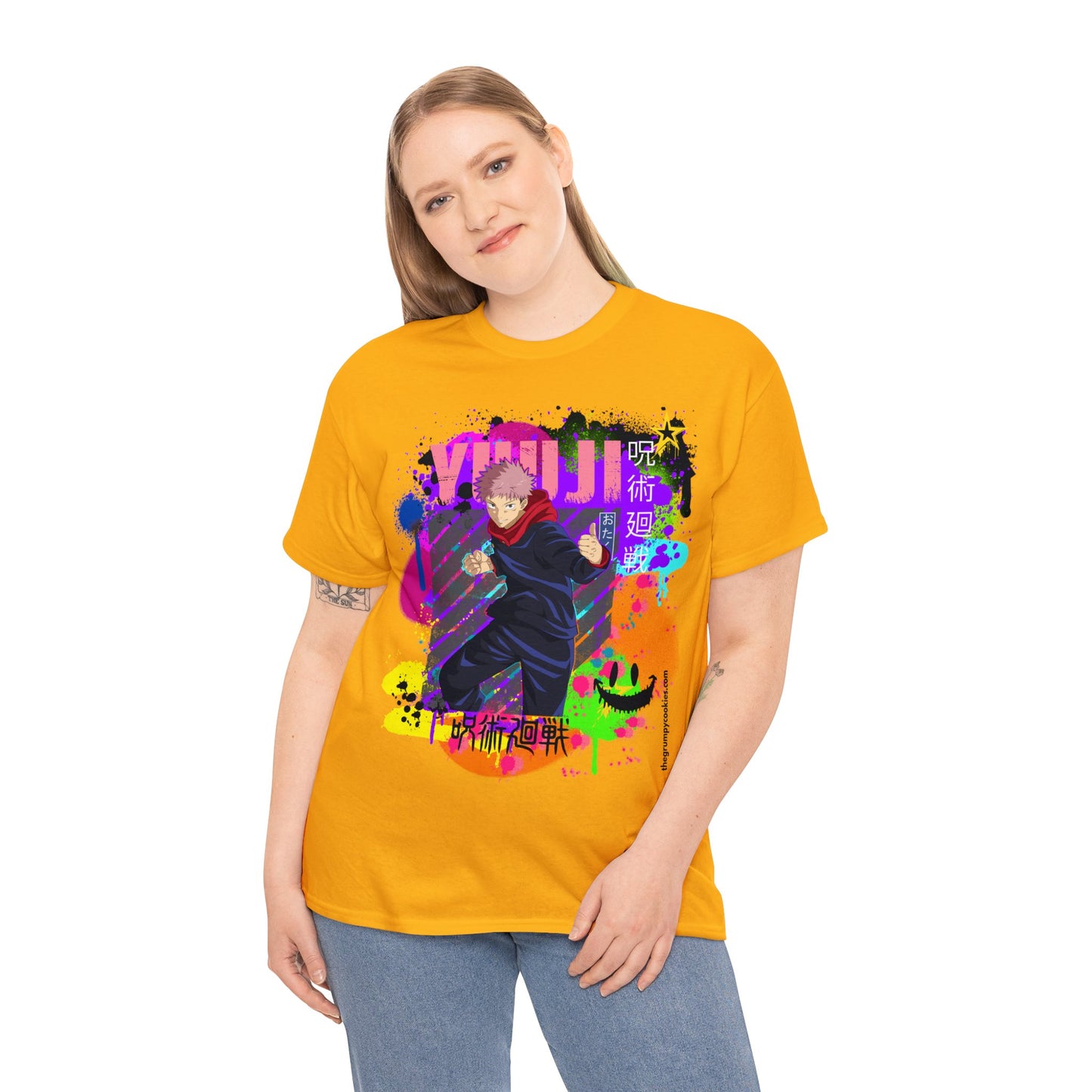 Jujutsu Kaisen - Yuji Says Bring It Unisex Heavy Cotton Tee