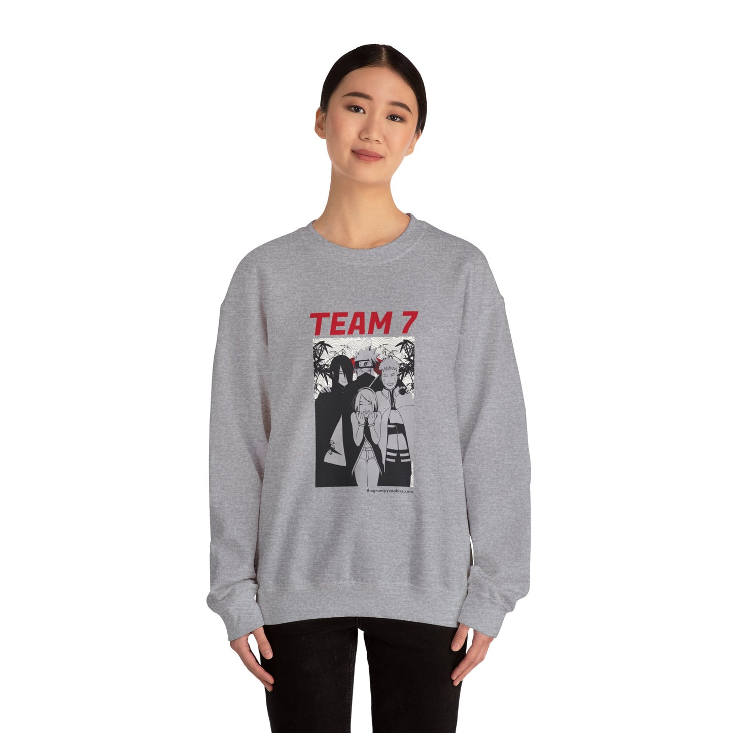 Naruto - Team 7 Unisex Heavy Blend™ Crewneck Sweatshirt