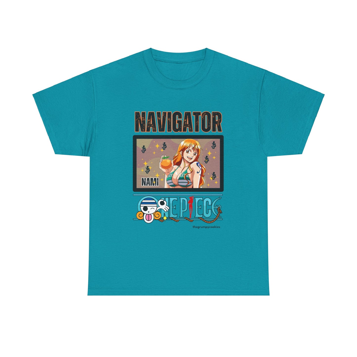 One Piece - Navigator Nami Unisex Heavy Cotton Tee