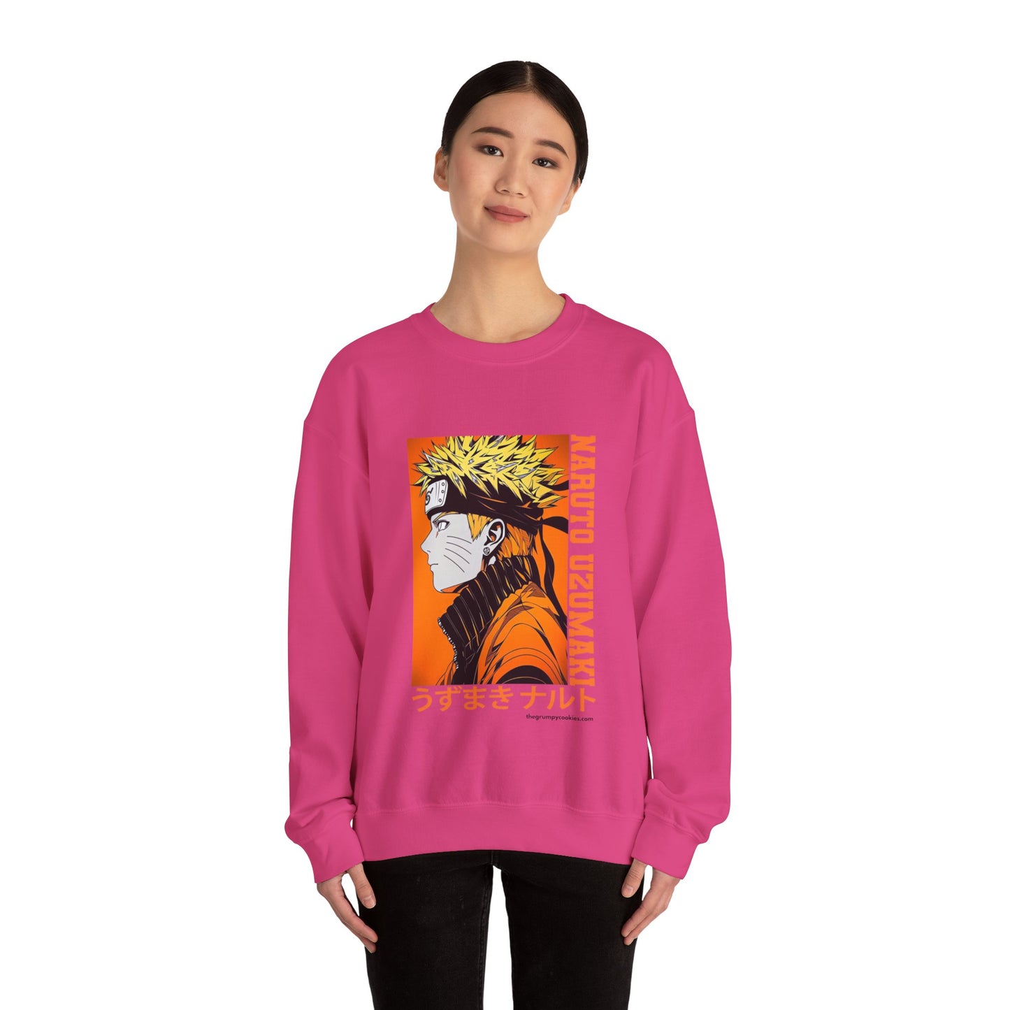 Naruto - Orange Unisex Heavy Blend™ Crewneck Sweatshirt
