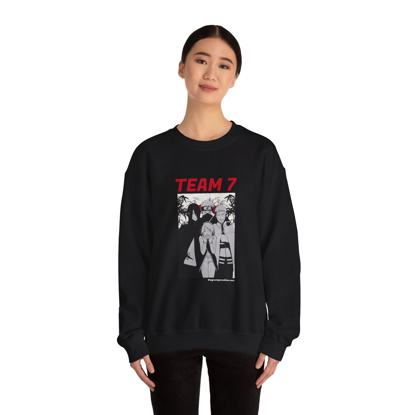 Naruto - Team 7 Unisex Heavy Blend™ Crewneck Sweatshirt