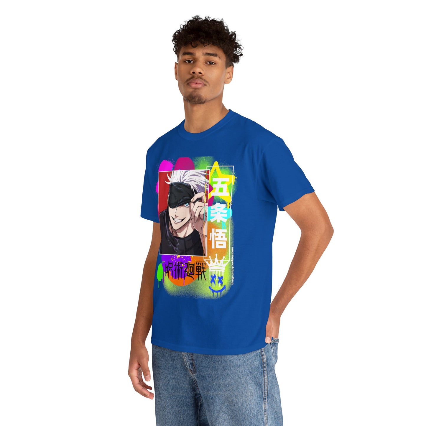 Jujutsu Kaisen - Peekaboo Gojo Unisex Heavy Cotton Tee