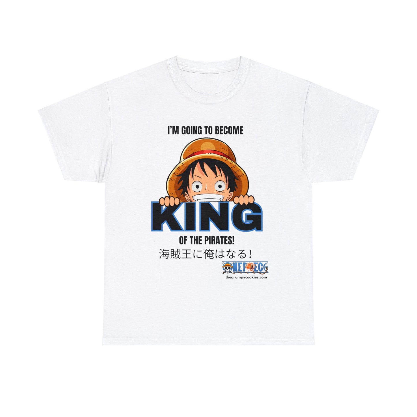 One Piece - King of the Pirates Unisex Heavy Cotton Tee