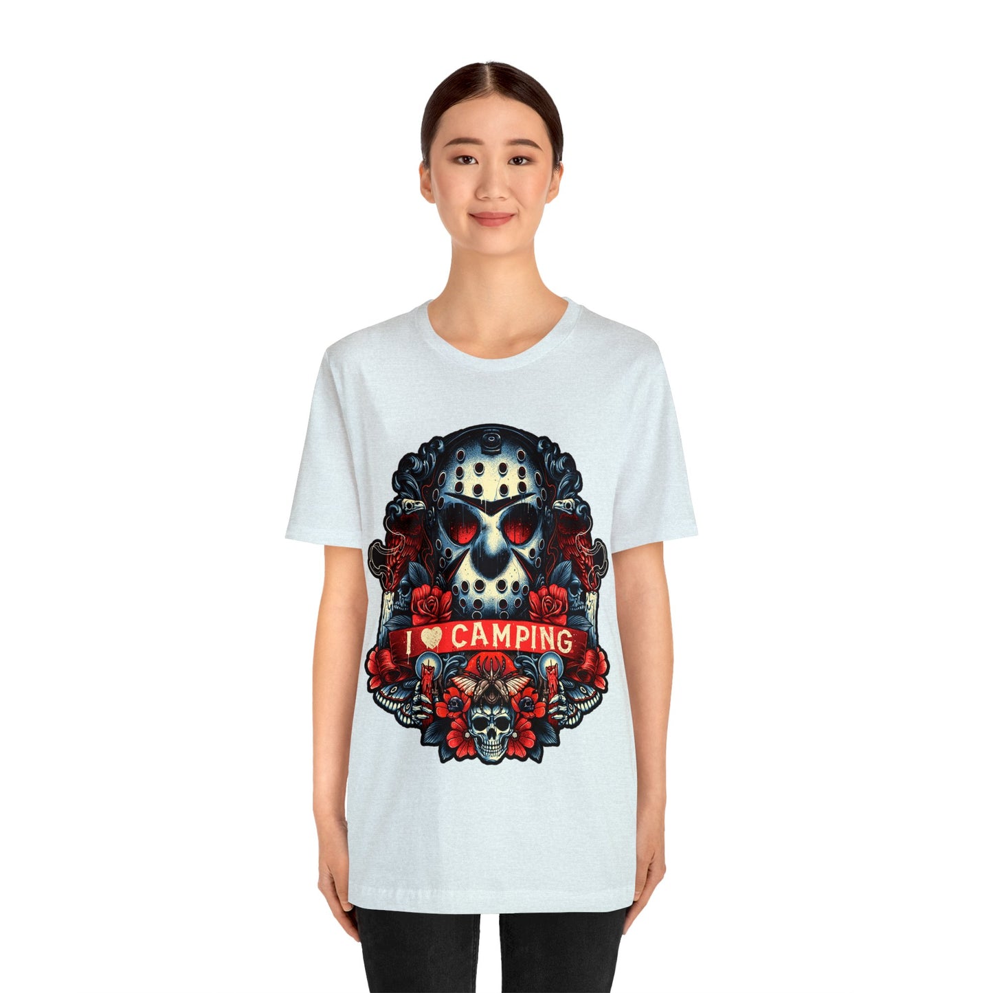 Friday the 13th - I Heart Camping Short Sleeve Tee