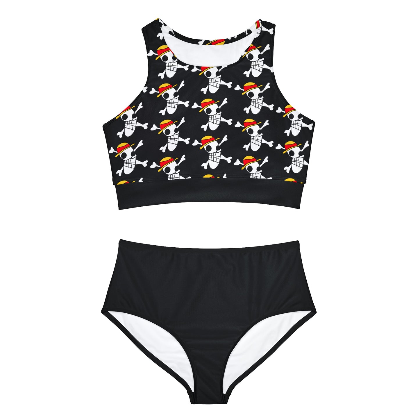 One Piece - Luffy's Special Jolly Roger Sporty Bikini Set