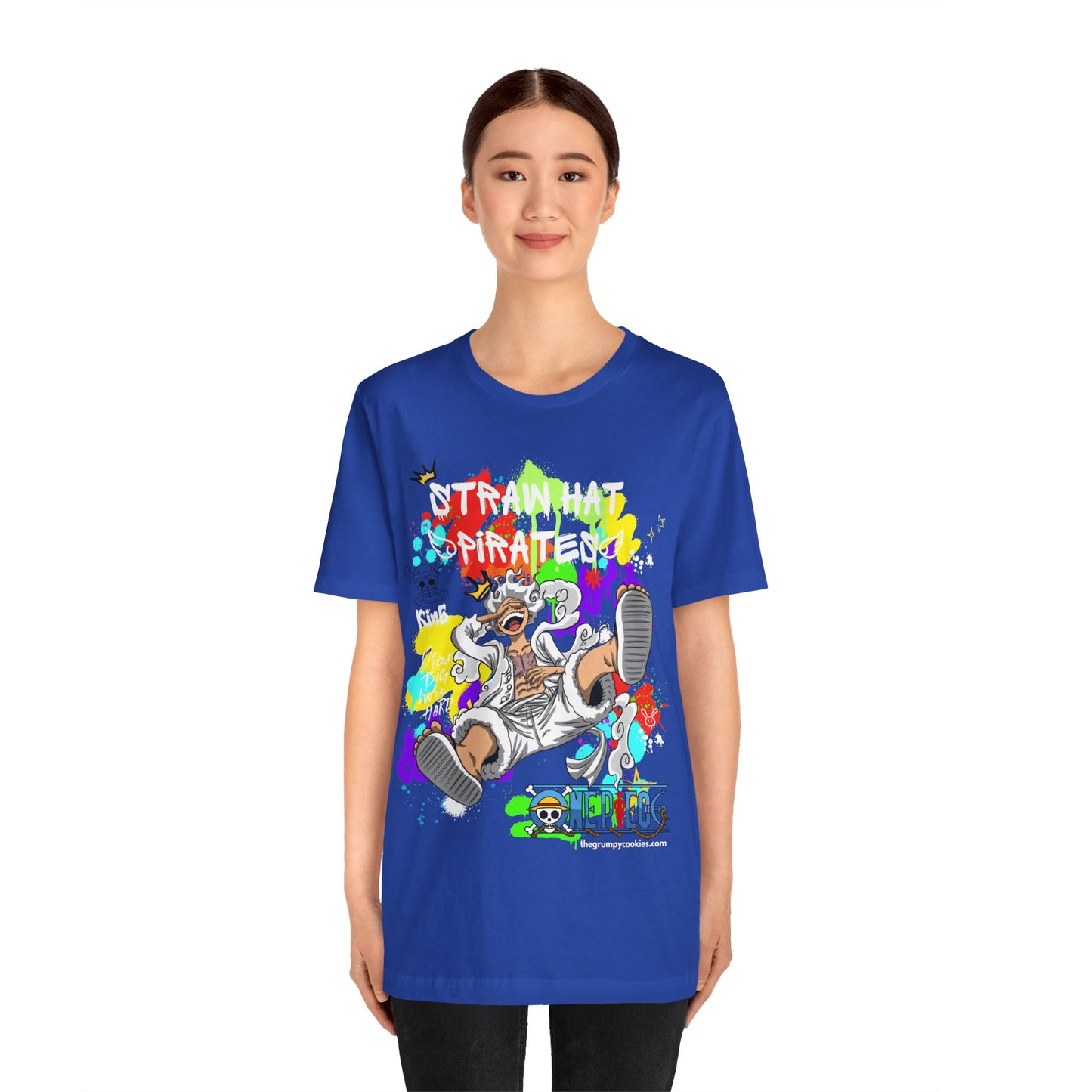 One Piece - Graffiti Luffy Unisex Jersey Short Sleeve Tee