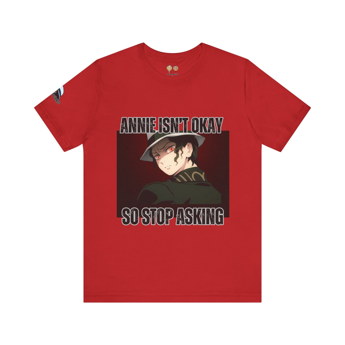 Demon Slayer - Blood Stains on the Carpet Unisex Jersey Short Sleeve Tee