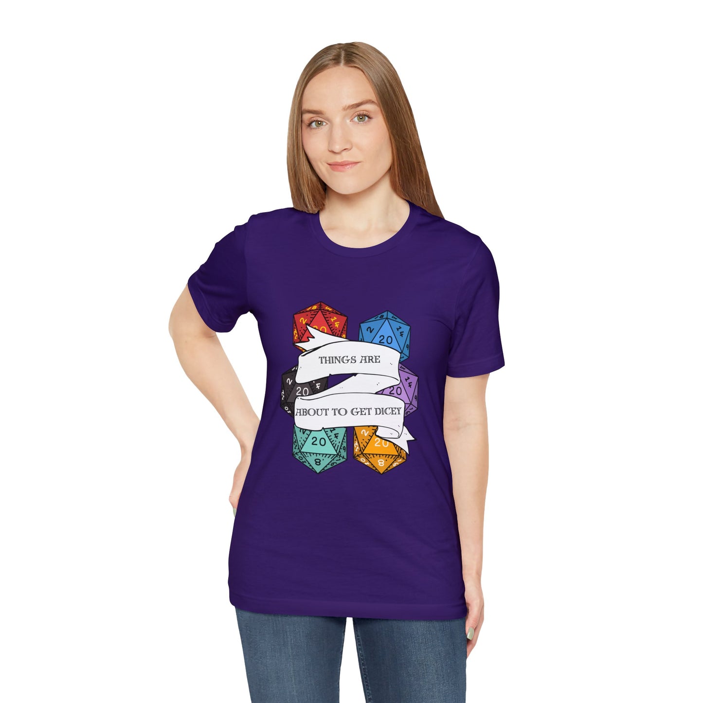 Dungeons & Dragons - Dicey Short Sleeve Tee