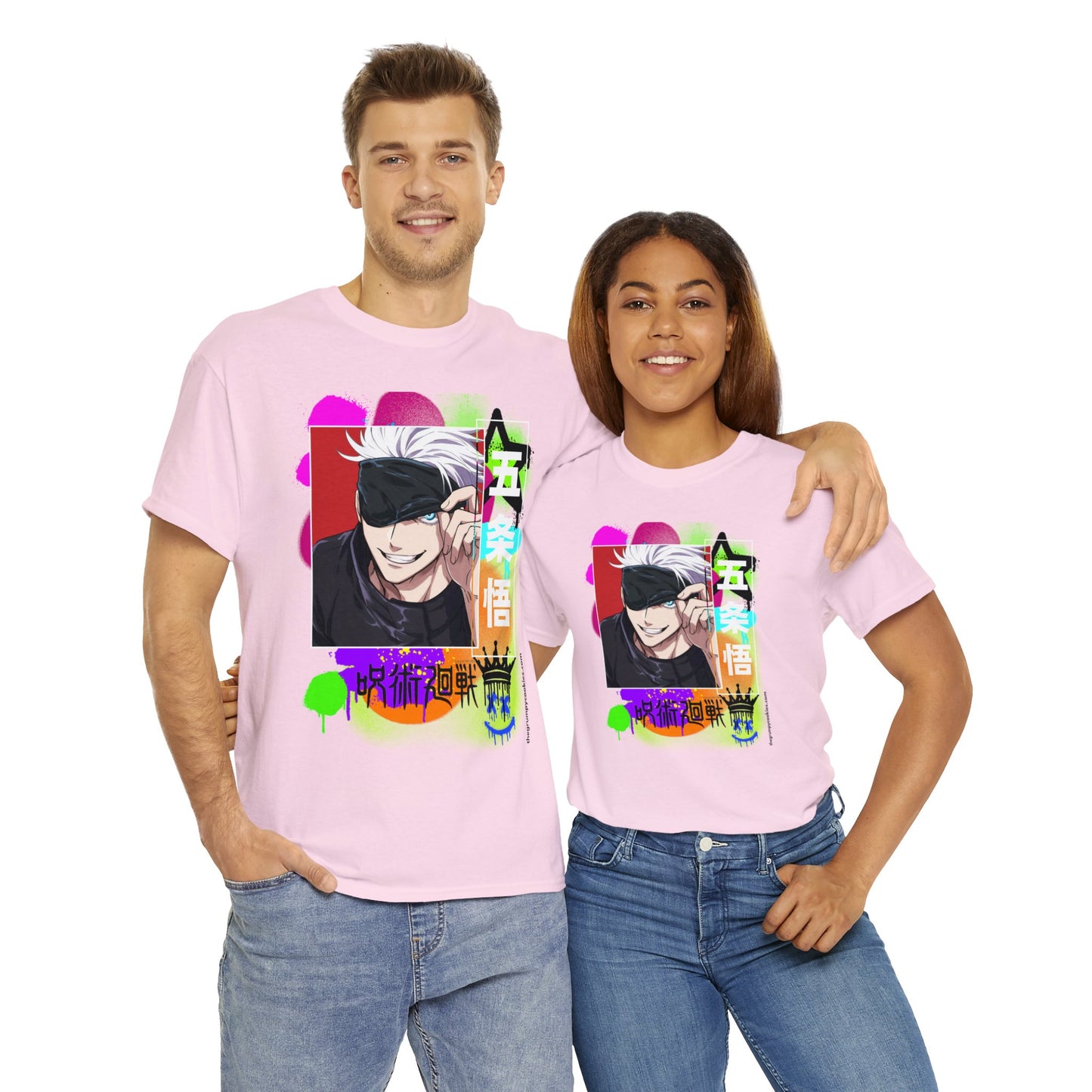 Jujutsu Kaisen - Peekaboo Gojo Unisex Heavy Cotton Tee