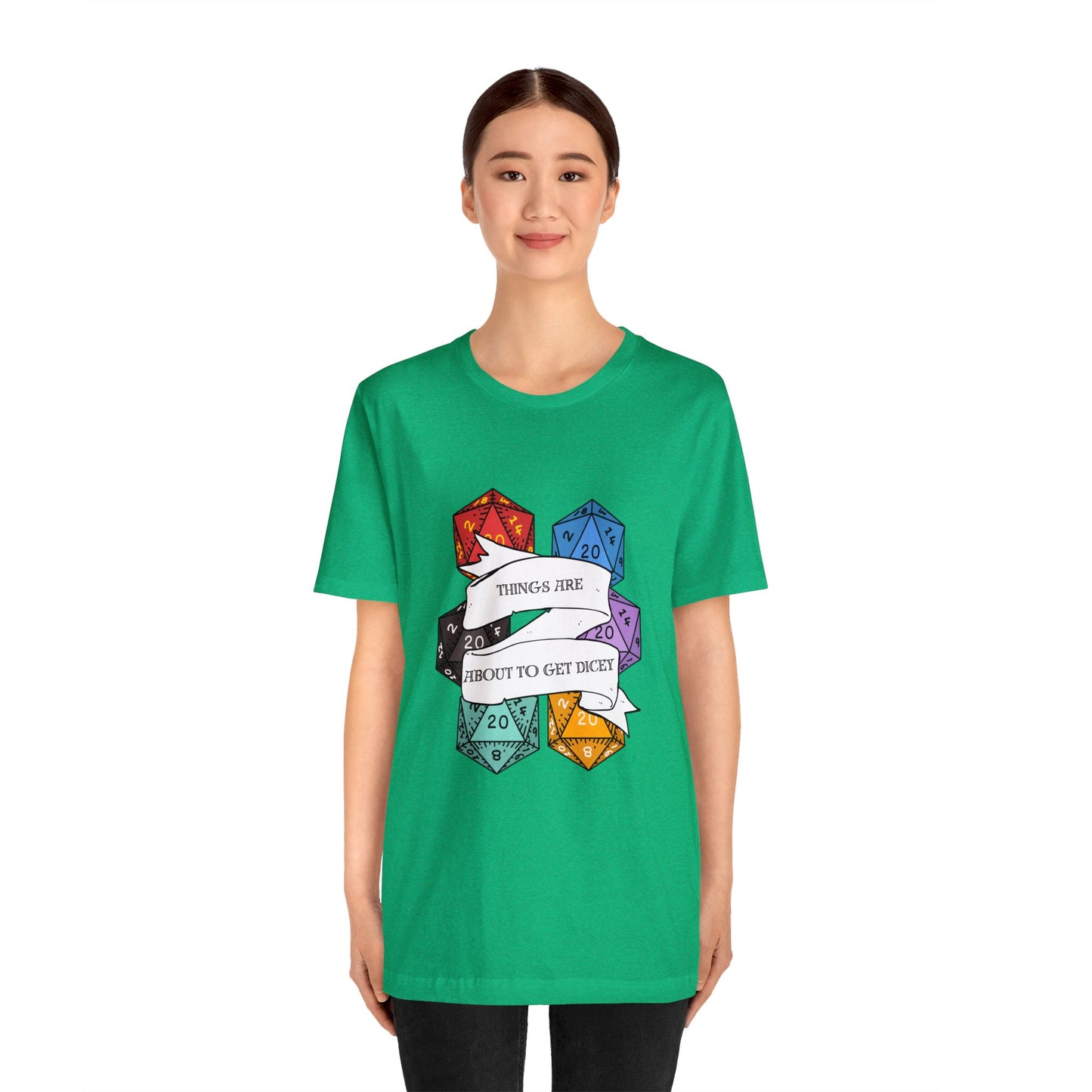 Dungeons & Dragons - Dicey Short Sleeve Tee