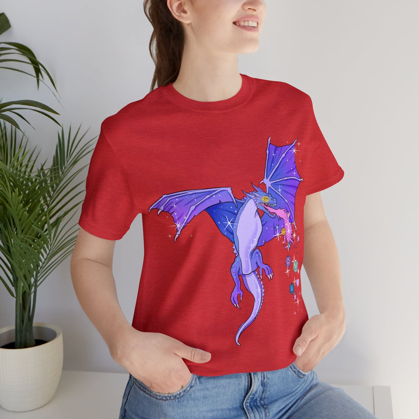 Dungeons & Dragons - Purple Dragon Short Sleeve Tee