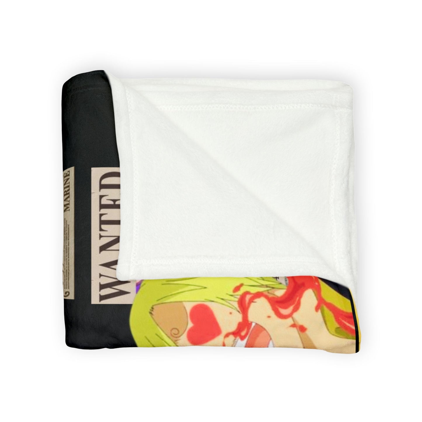 One Piece - Sanji In Love Polyester Blanket