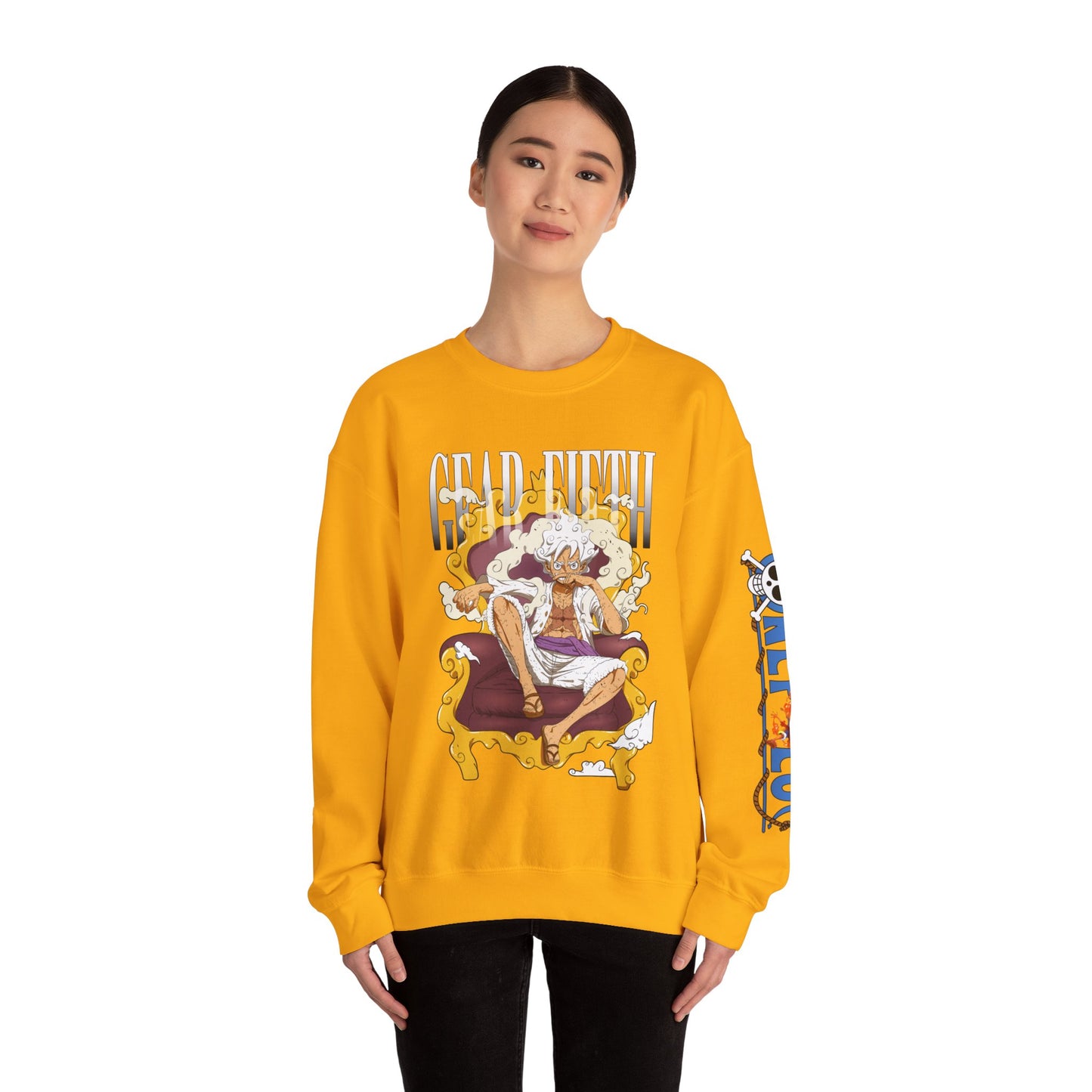 One Piece - Gear Fifth Unisex Heavy Blend™ Crewneck Sweatshirt
