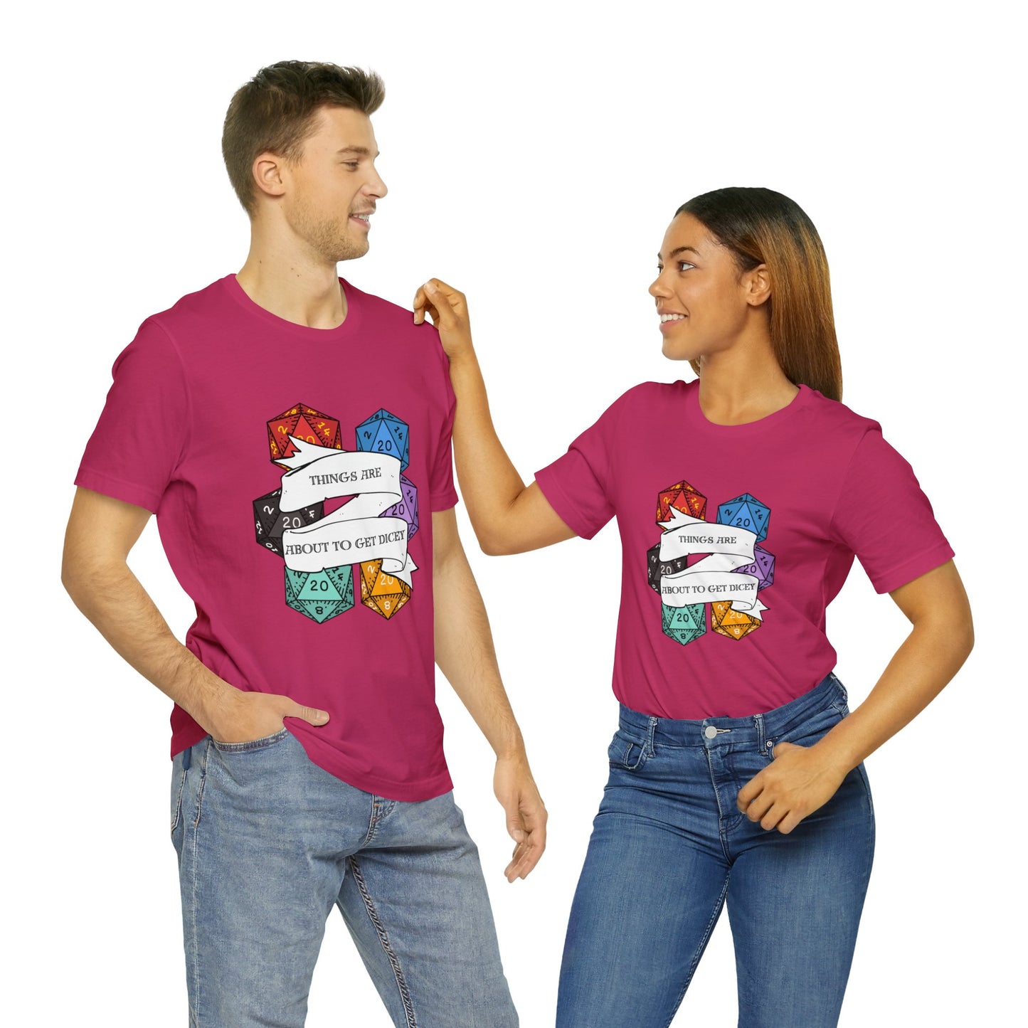 Dungeons & Dragons - Dicey Short Sleeve Tee