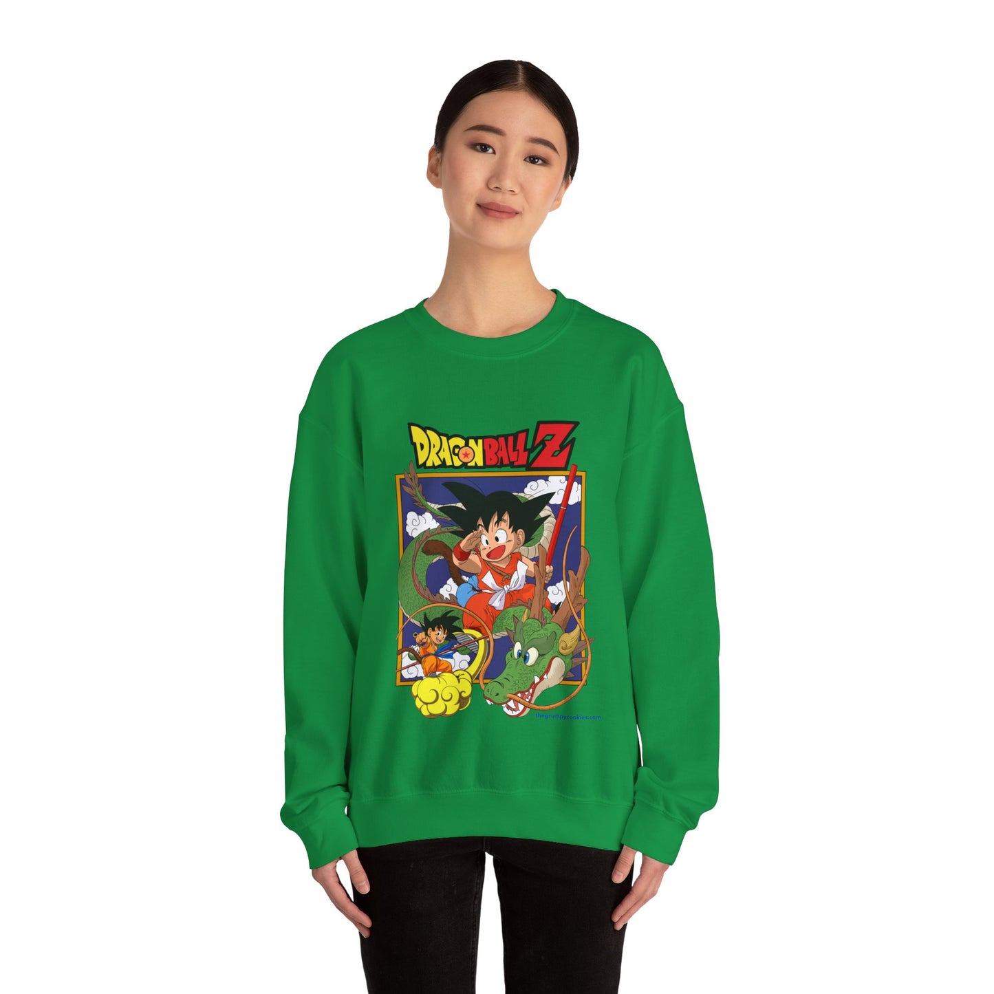 Dragon Ball - Old School DBZ Unisex Heavy Blend™ Crewneck Sweatshirt