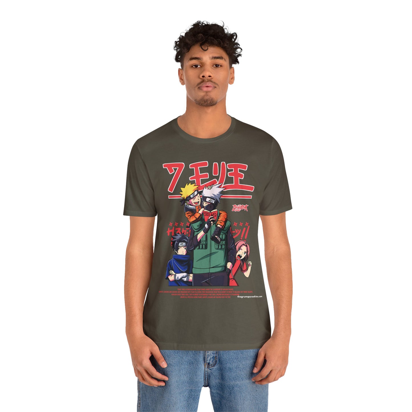 Naruto - Team Kakashi Jersey Short Sleeve Tee