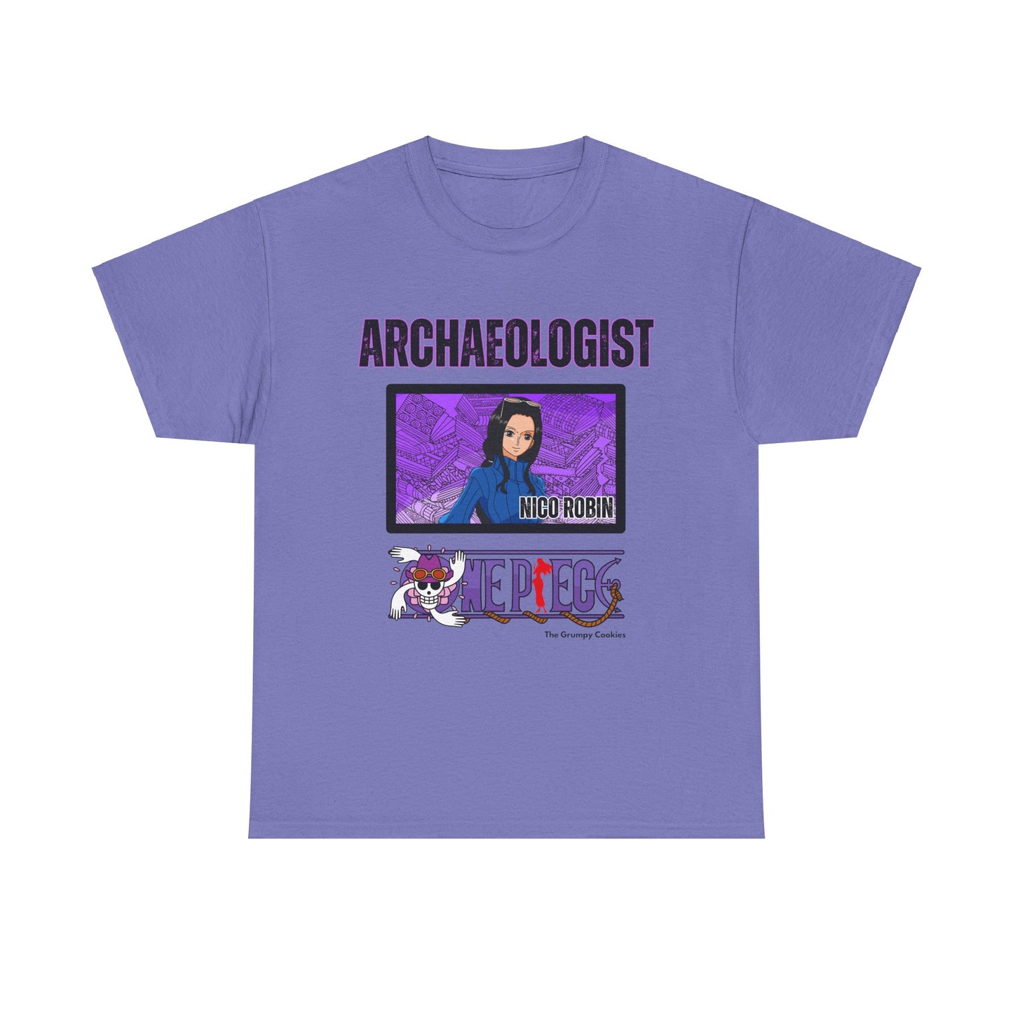 One Piece - Archaeologist Robin Unisex Heavy Cotton Tee