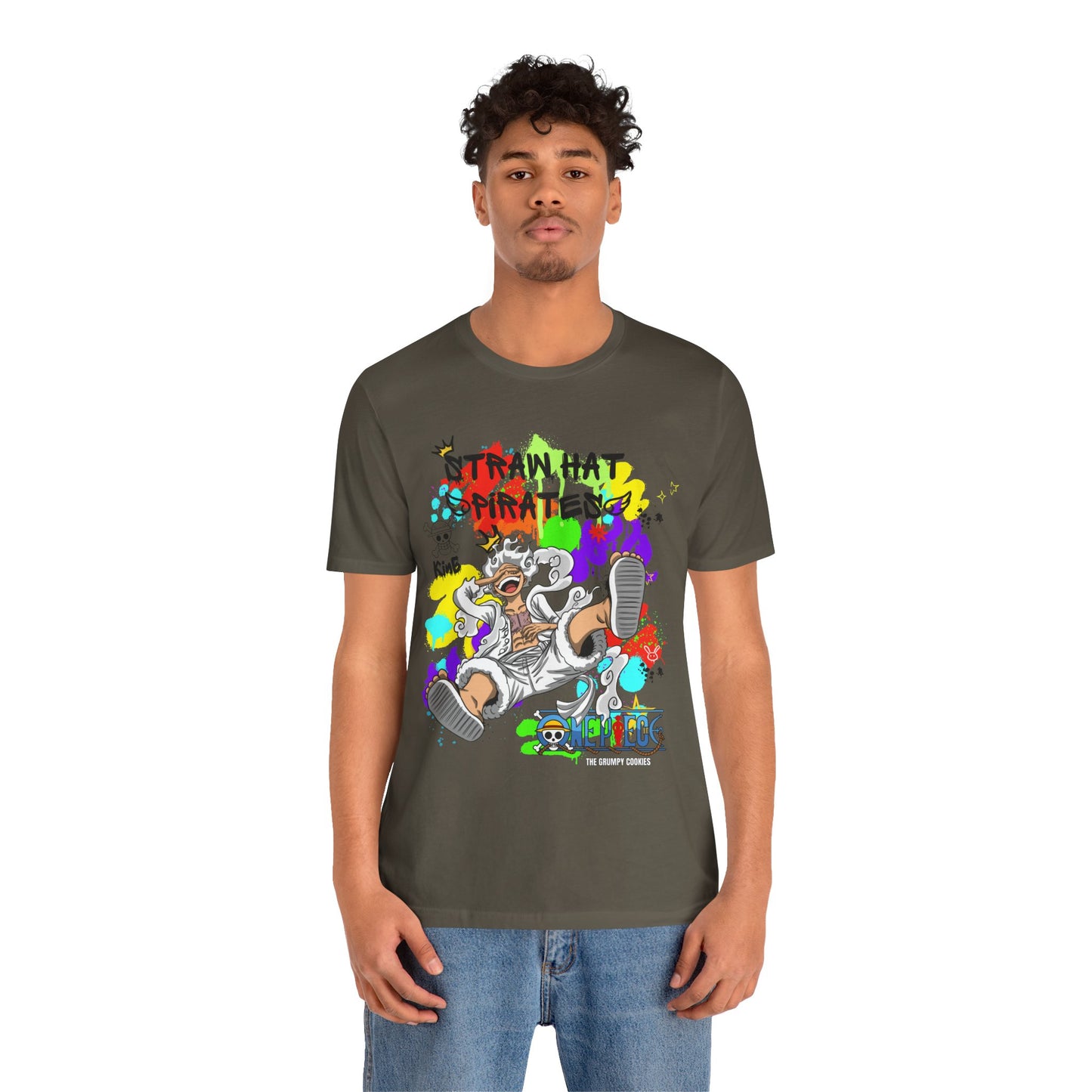 One Piece - Graffiti Luffy Unisex Jersey Short Sleeve Tee