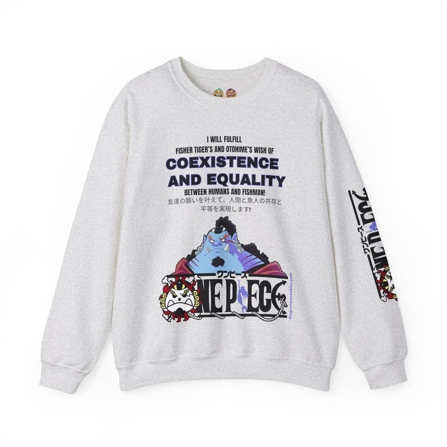 One Piece - Equality Bringer Unisex Heavy Blend™ Crewneck Sweatshirt