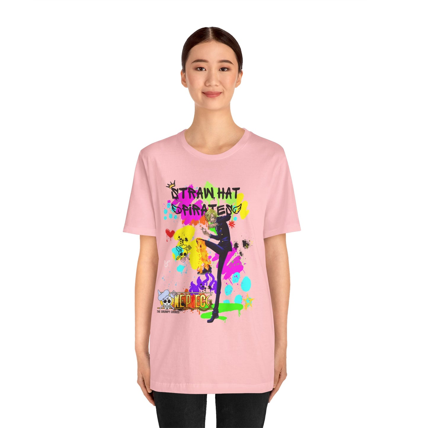 One Piece - Graffiti Sanji Unisex Jersey Short Sleeve Tee