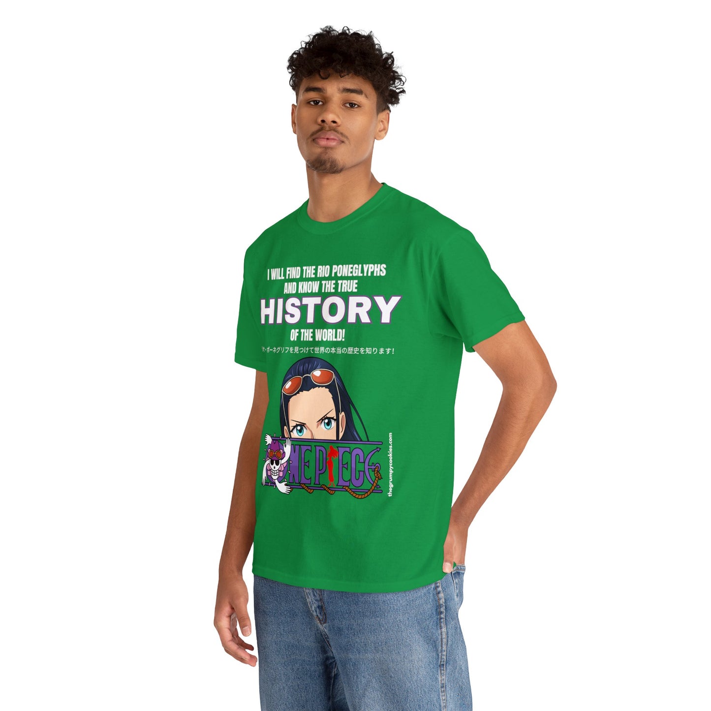 One Piece - World's Greatest Archeologist Unisex Heavy Cotton Tee
