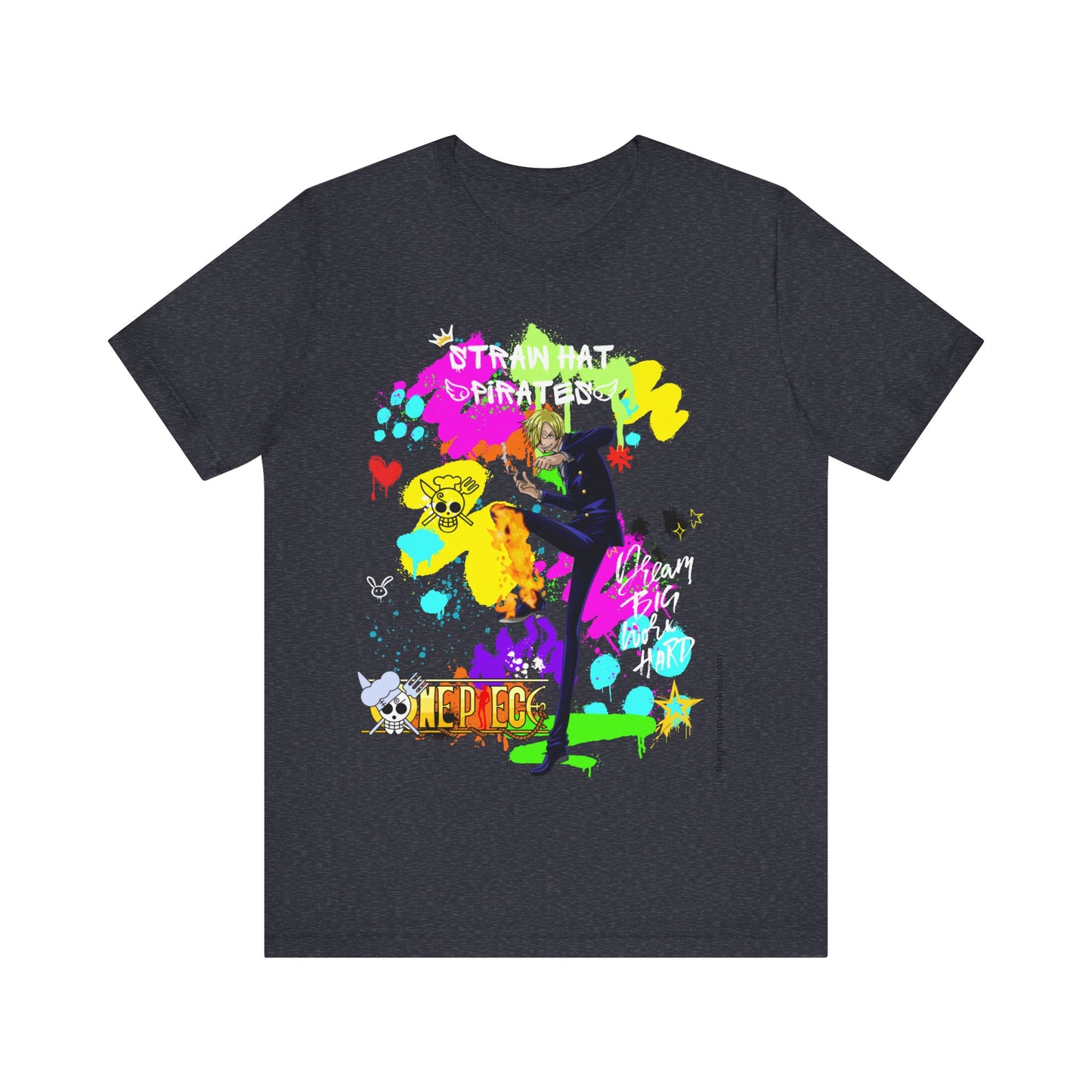 One Piece - Graffiti Sanji Unisex Jersey Short Sleeve Tee